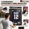 Jersey Frame Display Case, Large Clear Acrylic Shadow Box with UV Protection for Baseball Basketball Football Soccer Hockey shirts, Wall Mount Wooden Showcase, Idea Gift for Sports fans, 1 pack